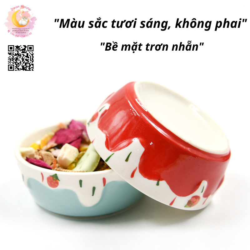 Chén ăn dâu cho Hamster