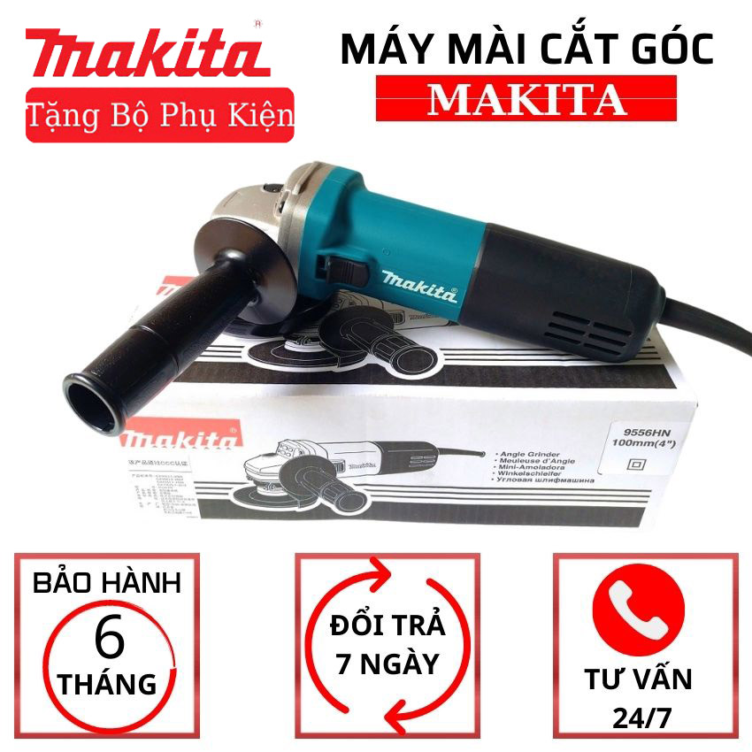 Máy mài Makita hàng Nhật Bản chất lượng cao siêu bền - Máy mài cắt Makita 100% lõi đồng - Máy mài Makita công suất lớn, Máy cắt gạch cầm tay Makita - CÓ BẢO HÀNH