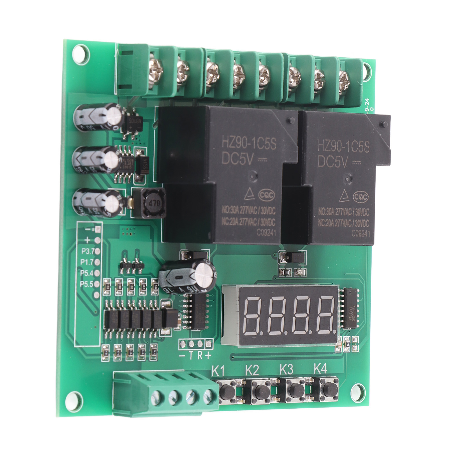 Motor Control Board YYB-5 12v 24v Motor Controller Drive Board Forward / Reverse Control Module for Solenoid Valve Pumps Motors Lights