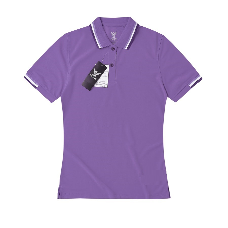 Áo Polo Nữ Poligan Nhập Khẩu thá¡ Lan (PURPLE)