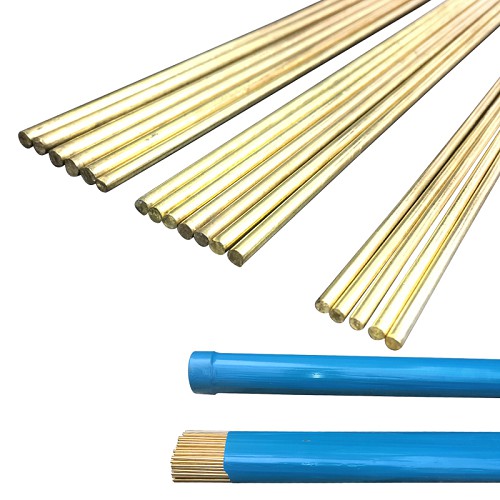 Bộ 10 que hàn bù tig đồng 2.4 Que hàn tig