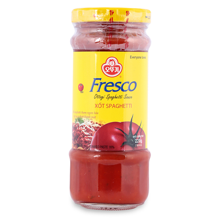 Sốt Spaghetti Ottogi 220g - Sốt làm mì ý