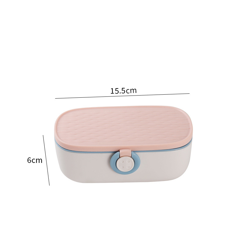 Portable multi-in-one sewing box Multi-functional needle storage box Sewing kit set hand sewing needle storage box
