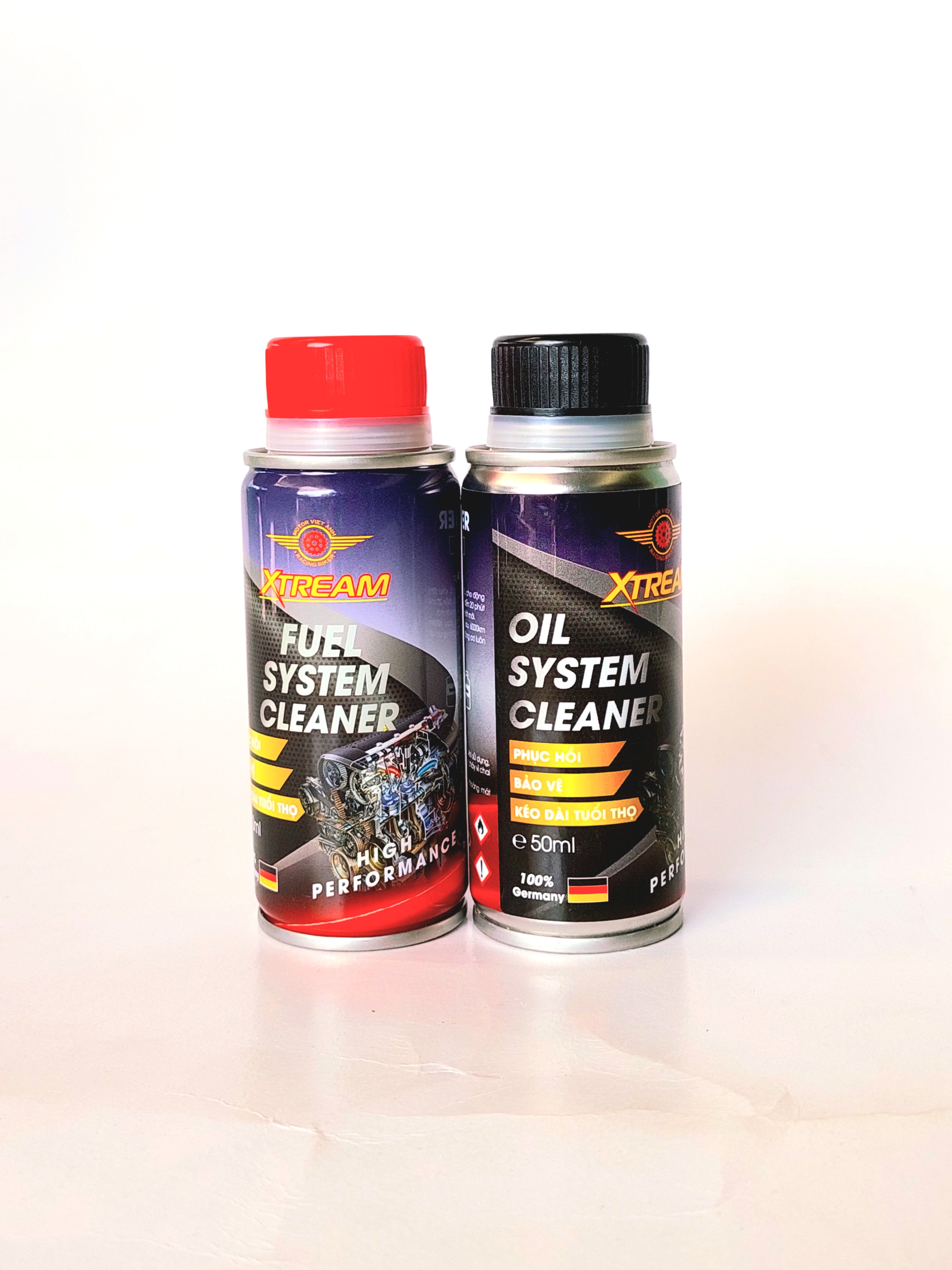 combo dung dịch súc động cơ và phụ gia săng