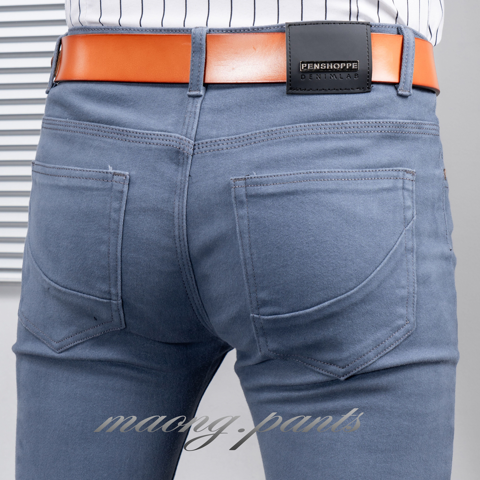 Light Blue/ Denim stretchable Jeans Pants For Men COD