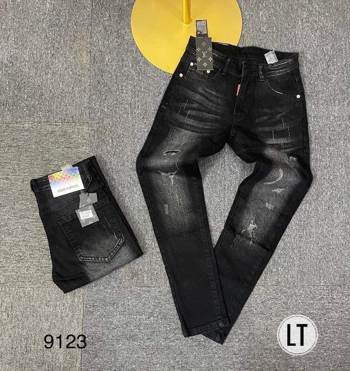 [Hoàn Tiền 15%] Quần jean nam rách xám cao cấp ,full team mác, chất liệu jean , co giãn tốt ,hàng chuẩn shop (ảnh thật shop chụp ) DIỄM NHI SHOP HGB007