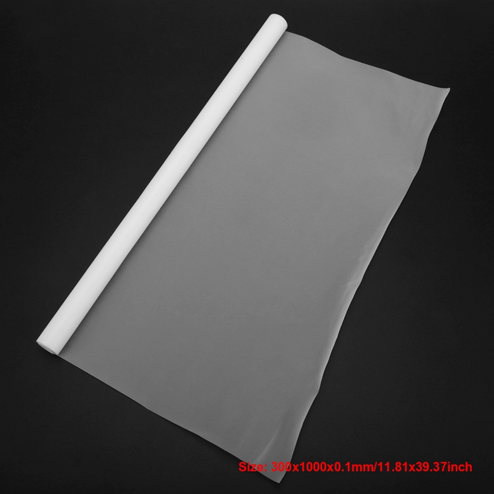Low Temperature Resistant 0.1mm Thickness PTFE Film Sheet 11.8 x 39.37 ...