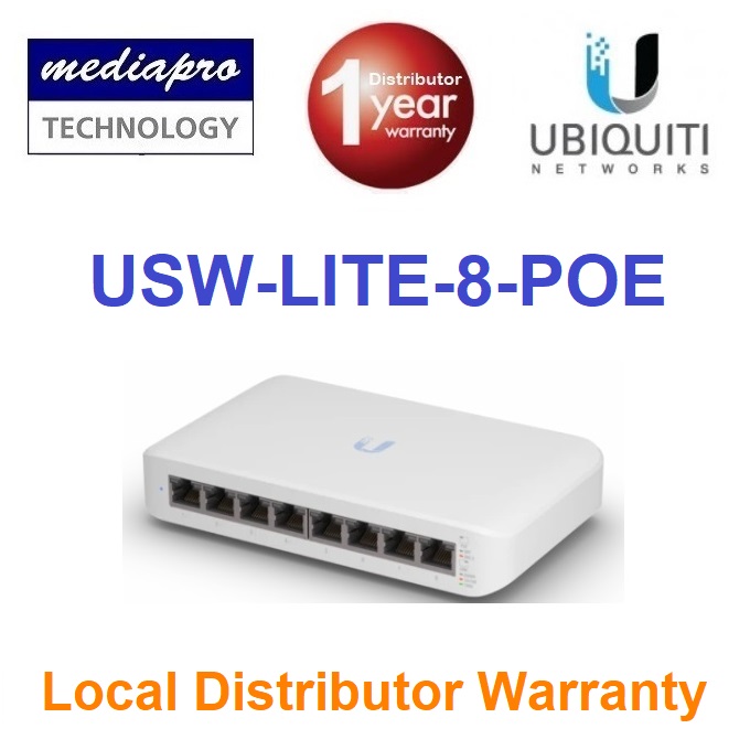 Ubiquiti Networks UniFi Switch Lite 8 PoE 8-Port Gigabit Switch