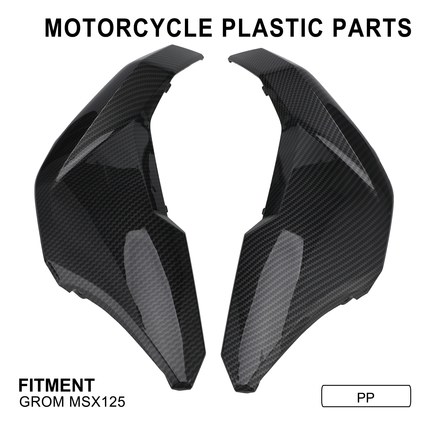 Jfg moto upper section side cover for honda grom msx125 motorcycle accessories