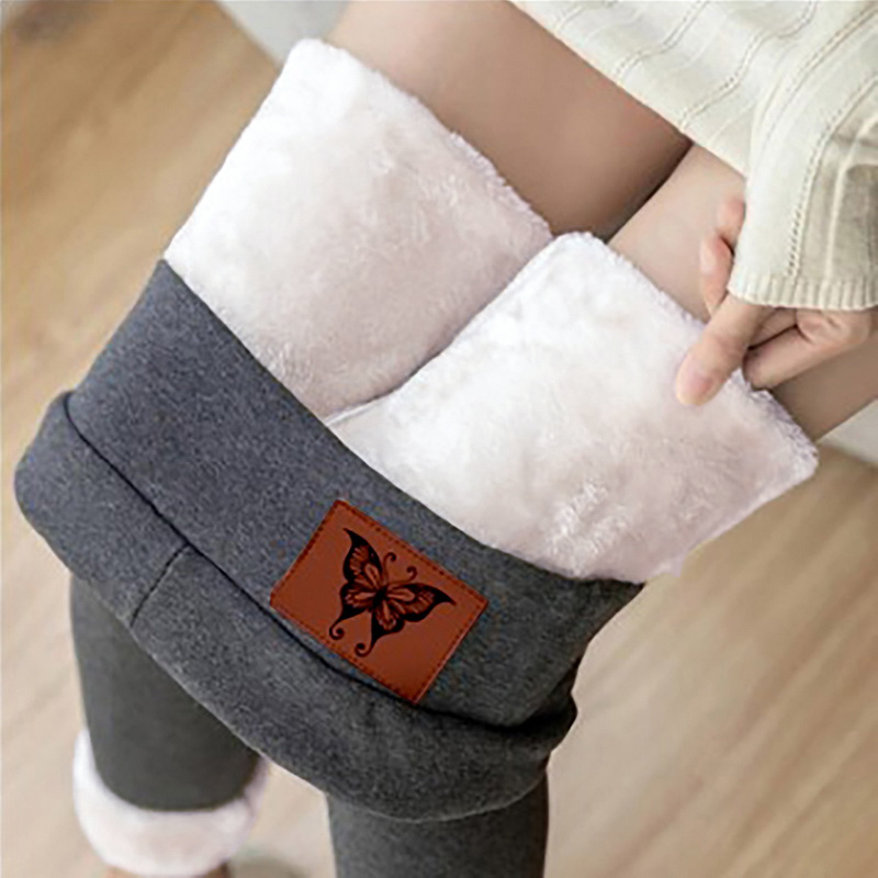 Women Winter Warm Fleece Lined Leggings Thermal Stretchy All-In