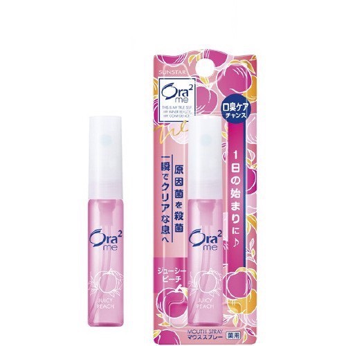 Xịt thơm miệng SUNSTAR Ora2 Nhật Bản (mùi ngẫu nhiên)