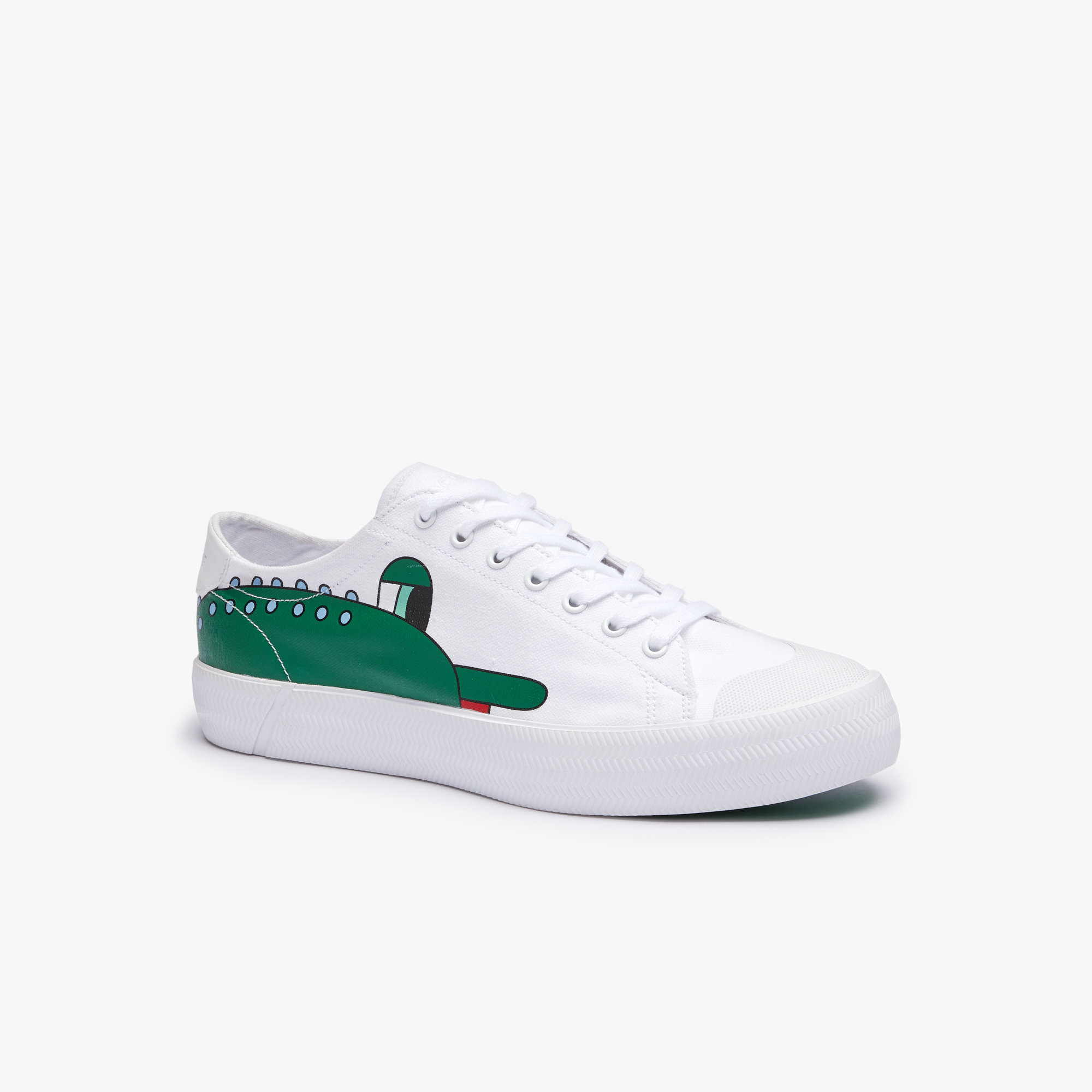 lacoste mesh trainers