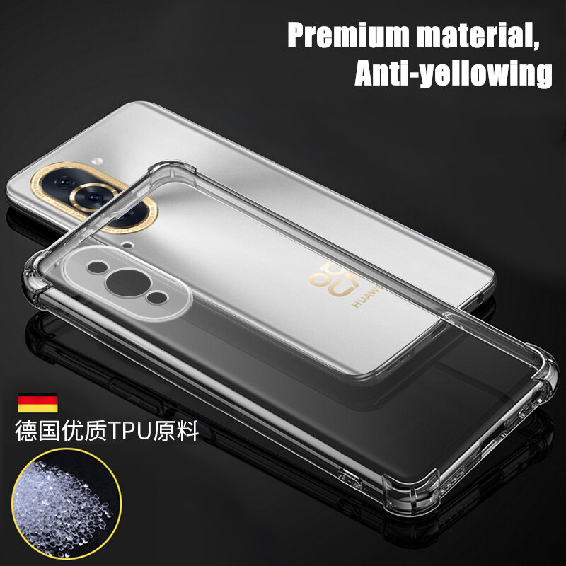 JZ Black Film Custodia In Fibra Di Carbonio Per IPhone 14 - Cover Sottile No Borders - Anti Graffio E Anti Impronte - Ricarica Wireless Compatibile