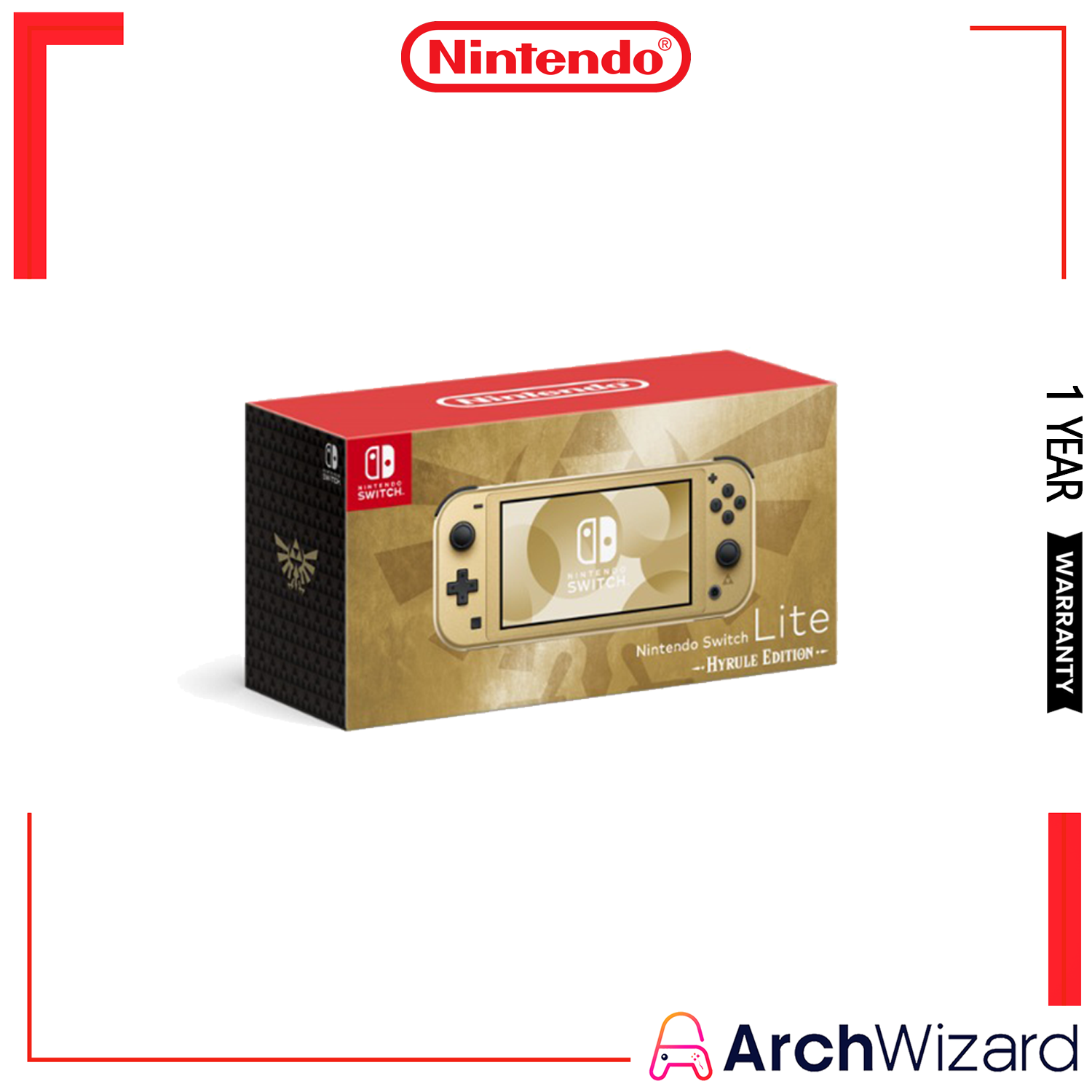 Nintendo Switch Lite Hyrule Edition (Nintendo Switch Console