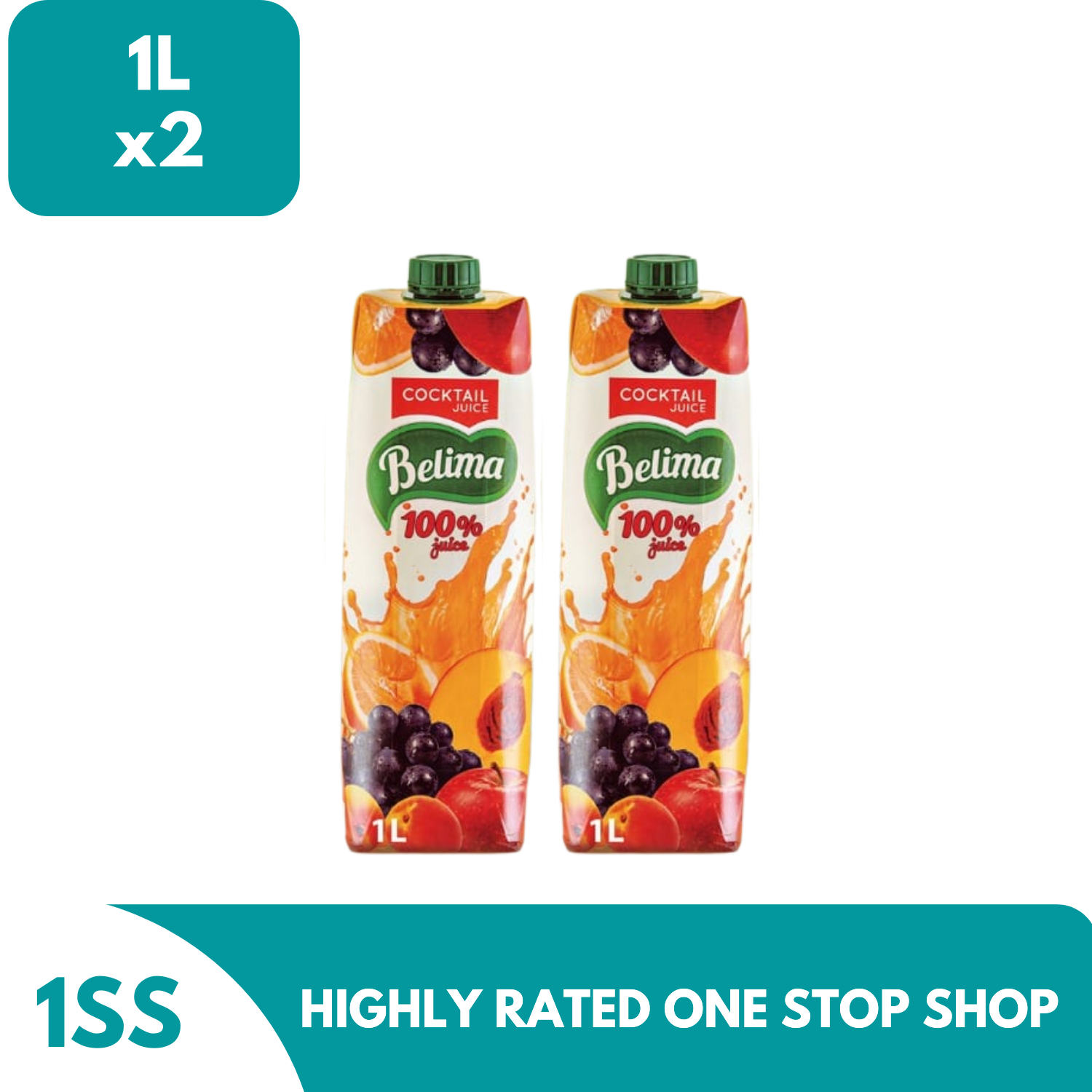 Belima Cocktail Flavor Juice 1L set of 2 Lazada PH