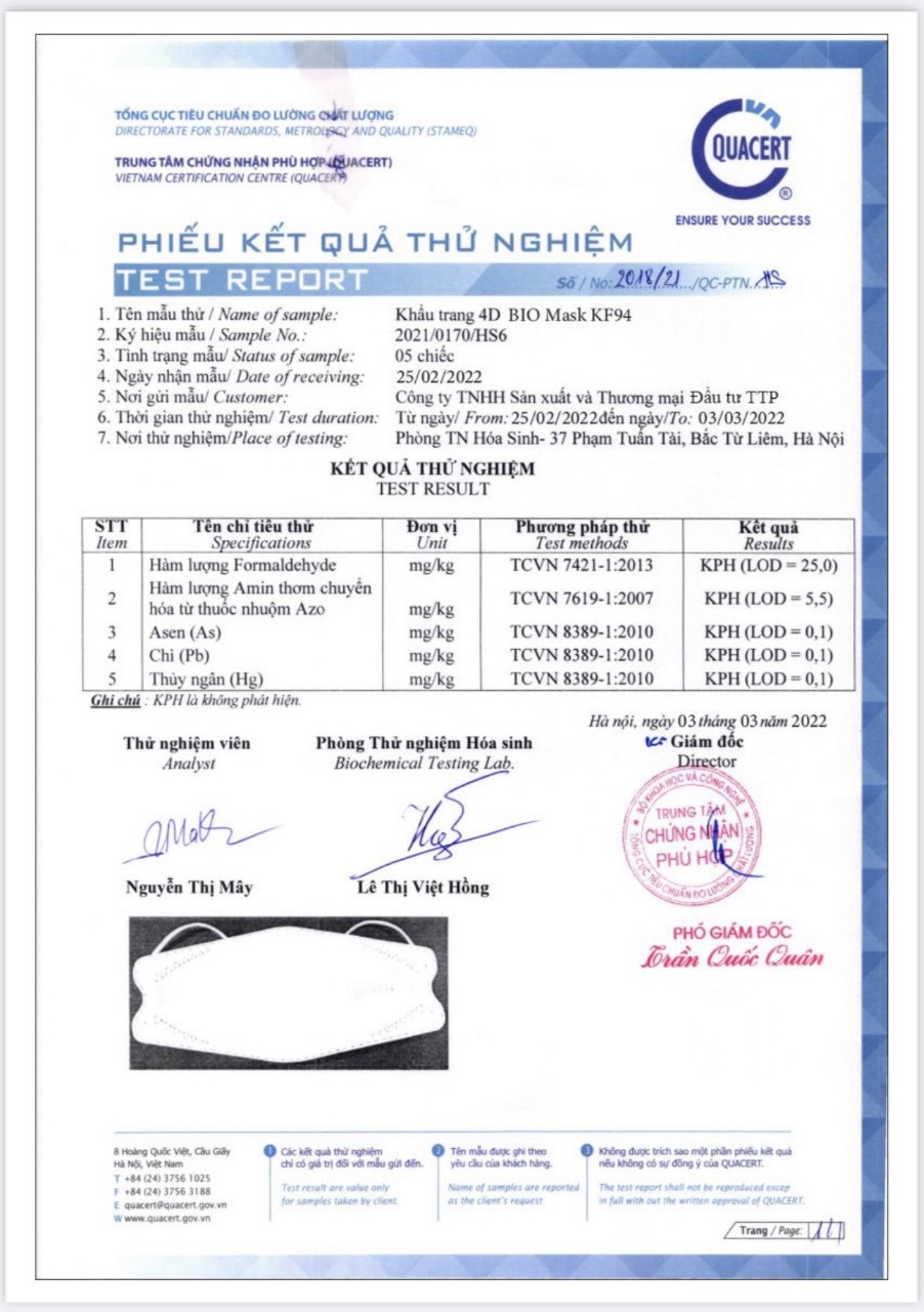 THÙNG 300 CHIẾC KHẨU TRANG 4D KF94 BiO