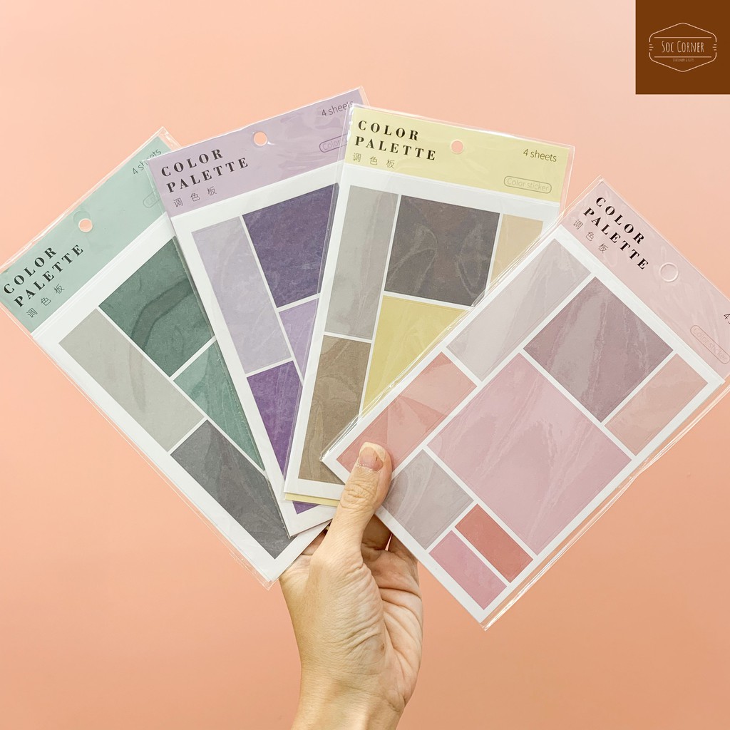 Set Color Palette Sticker
