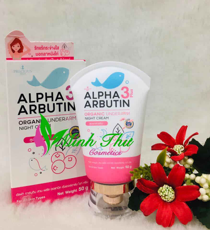 Kem dưỡng trắng nách Alpha Arbutin 3 Plus Thái 50g