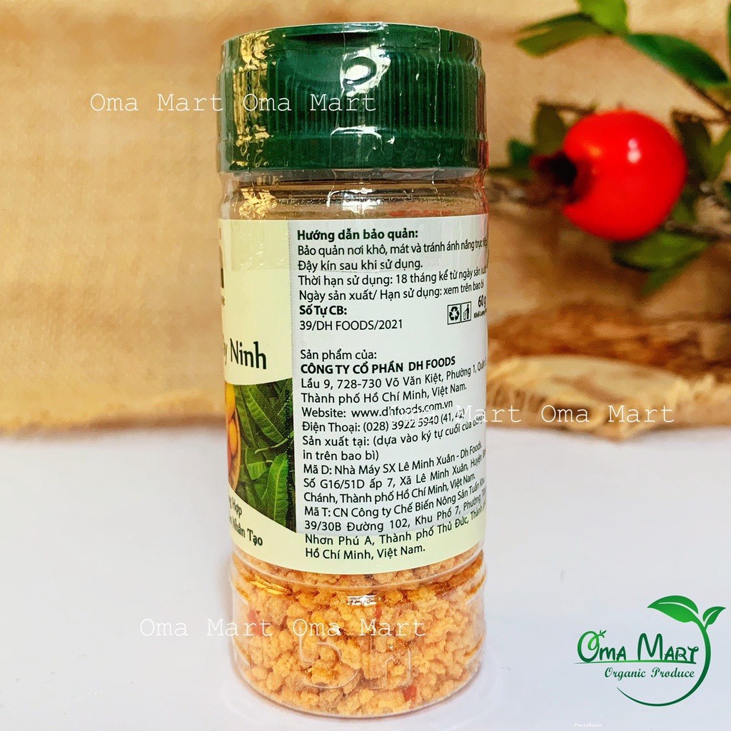 Muối ớt Tây Ninh Dh Foods 60g