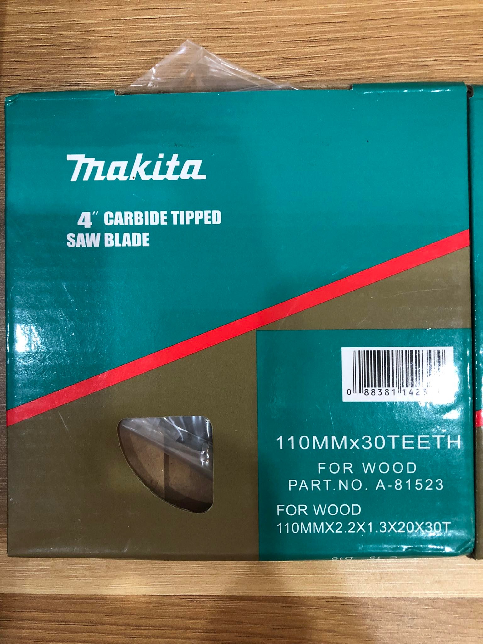 lưỡi cắt gỗ makita 2 mặt phi d110mm