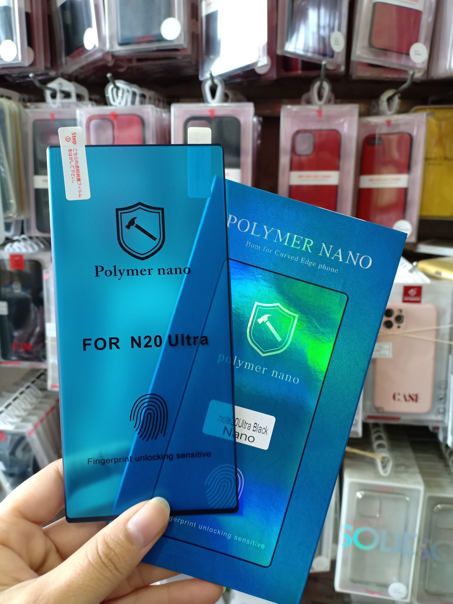 Miếng dán cường lực dẻo Polymer Nano cho Samsung Galaxy Note 20/ Note 20 Ultra