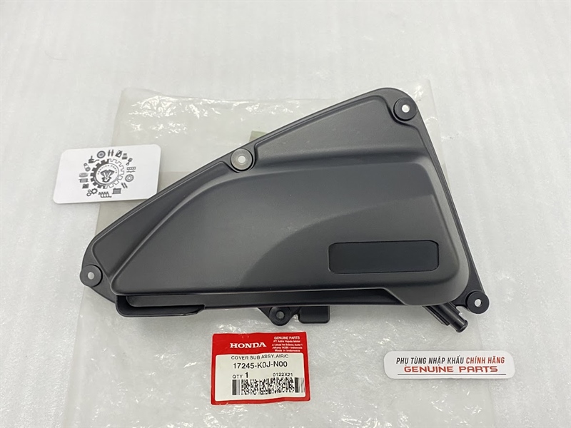 Ốp lọc gió genio 110 2019, scoopy 2021 thailand nhập khẩu honda, ốp pô e 17245k0jn00