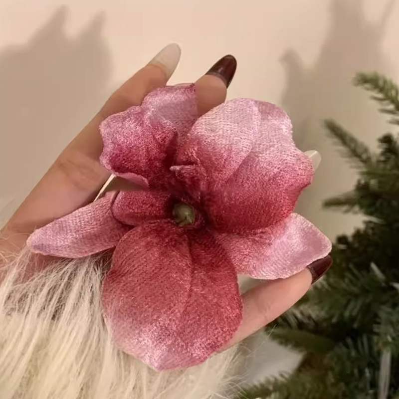 Simulated%20Orchid%20Hairpins%20Flower%20Hair%20Clip%20For%20Women%20Seaside%20Hairpin%20Side%20Clip%20Fashion%20Hair%20Accessories%20-%20Image%205
