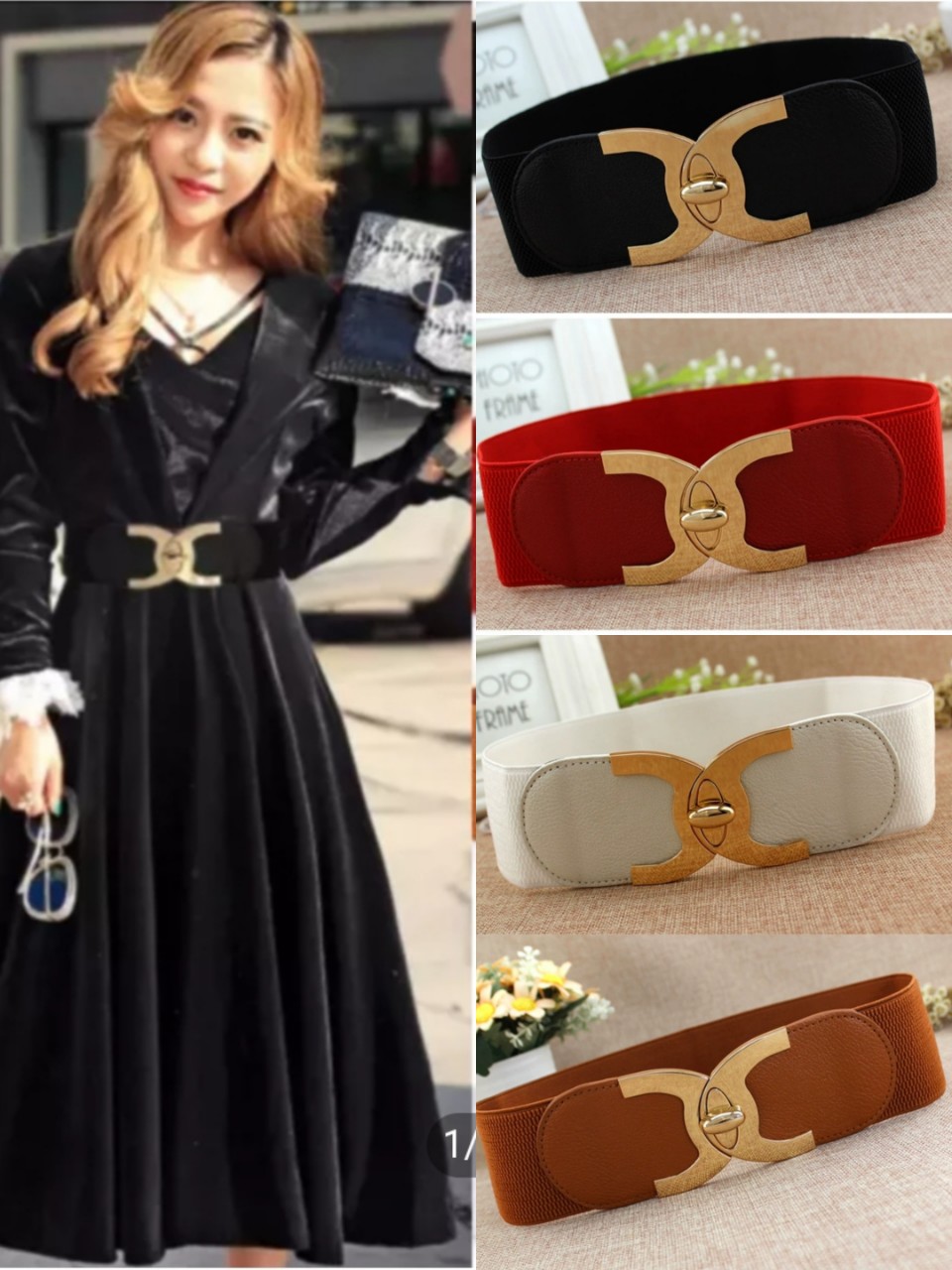 [HCM]Thắt lưng nữ đầm váy dây nịt nữ đai váy nịt bụng thời trang Hàn Quốc