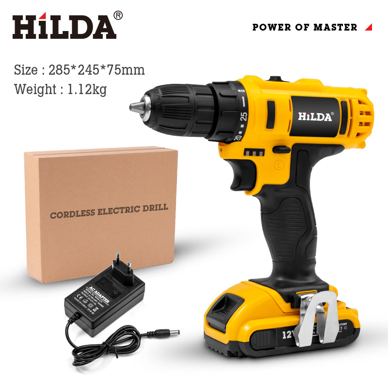 Electric drill lithium electric drill electric screwdriver set