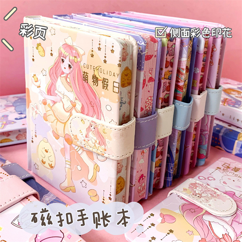 【Trending Now】 A6:Handheld Book Pink Girl's Little Book Instagram High ...