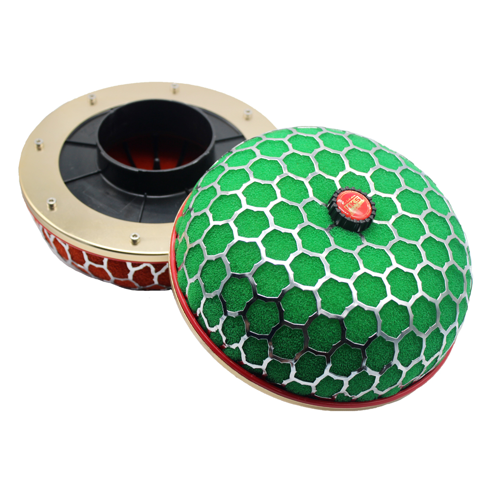 NEW%20%E3%80%90Innovative%20design%E3%80%91Universal%20Auto%20100mm%20Round%20Mushroom%20Super%20Power%20Car%20Air%20Filter%20Cleaner%20Intake%20Flow%20Air%20Filter%20Caliber%20195%20Mm%203%20Layers%20Of%20Sponge%20-%20Image%204