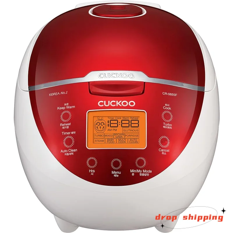 CUCKOO CR0655F 6Cup (Uncooked) Rice Cooker 12 Menu Options