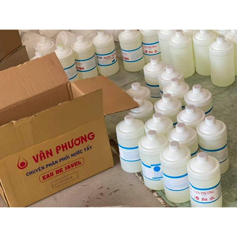 Nước Tẩy Trắng Quần Áo Javel Chai 1l