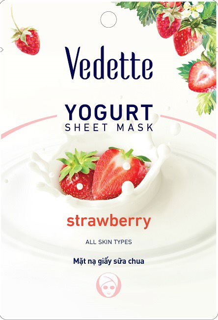 Mặt nạ kem sữa chua Dâu Tây 120ml