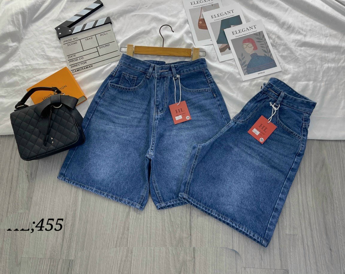 QUẦN JEANS NGỐ LỬNG NỮ FORM RỘNG LAI CUỐN MÀU XANH NHẠT XANH ĐẬM CAO CẤP TIBO CỰC MÁT MẺ SIÊU THOÁNG KHÍ TUYỆT VỜI HOT HIT