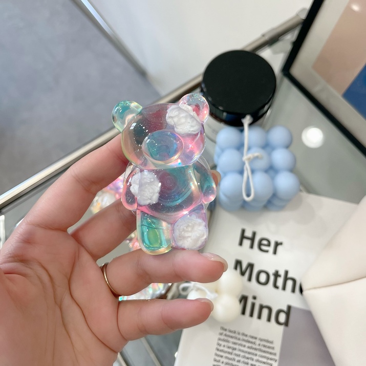 Mẫu dán điện thoại Cloud bear griptok Hàn Quốc