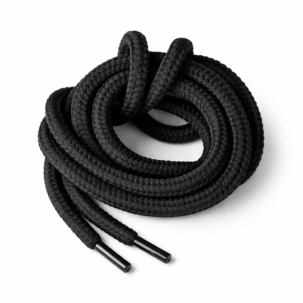 MULTICOLOR Round Hoodie Drawstring Replacement Cord – Thick Braided Rope with Durable Metal Aglets | Sweatshirt & Jacket Hood String | Premium Quality