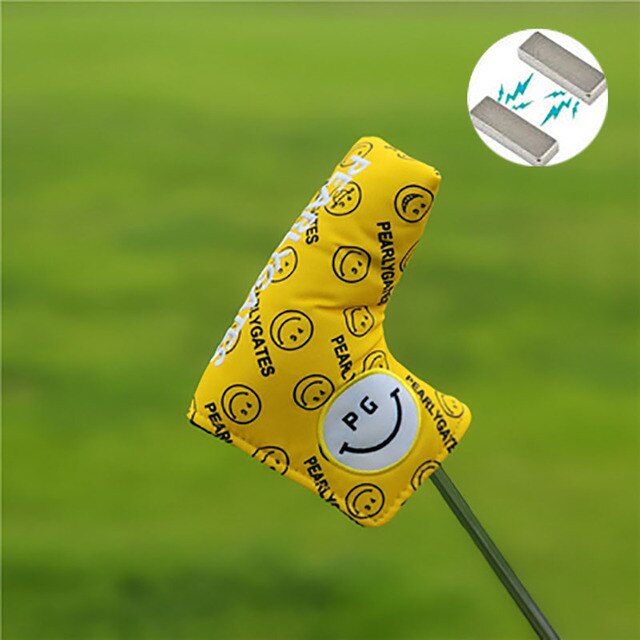 EP18J Golf Putter Covers Magnetic Closure Blade Putter Mallet Putter Golf Club Protector Golf Accessory Unisex