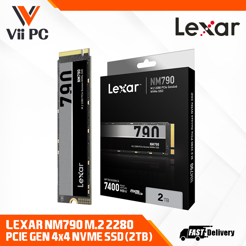 Lexar NM790 / NM990 1TB or 2TB or 4TB SSD, M.2 2280 PCIe Gen4