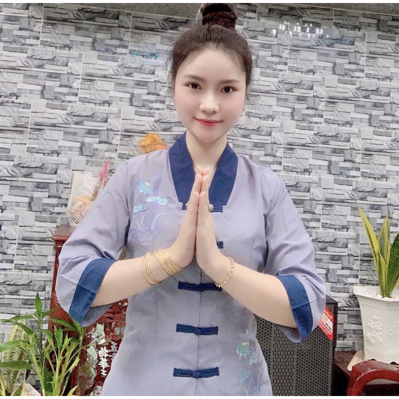 Đồ lam đi chùa # la hán phối