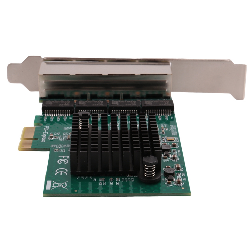 Network Cards Network/Ethernet/Lan Adapter PCI-E Network Card Realtek RJ45 Internet Ethernet Gigabit 4 Port Network Card