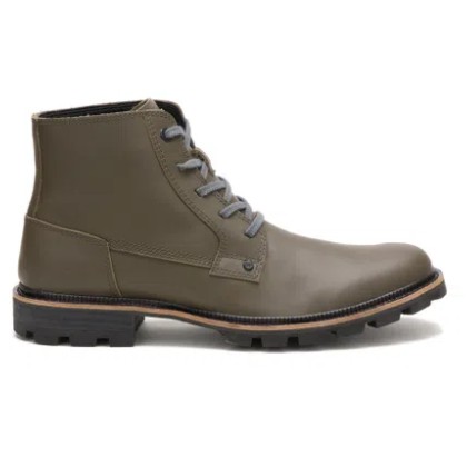 caterpillar olive boots