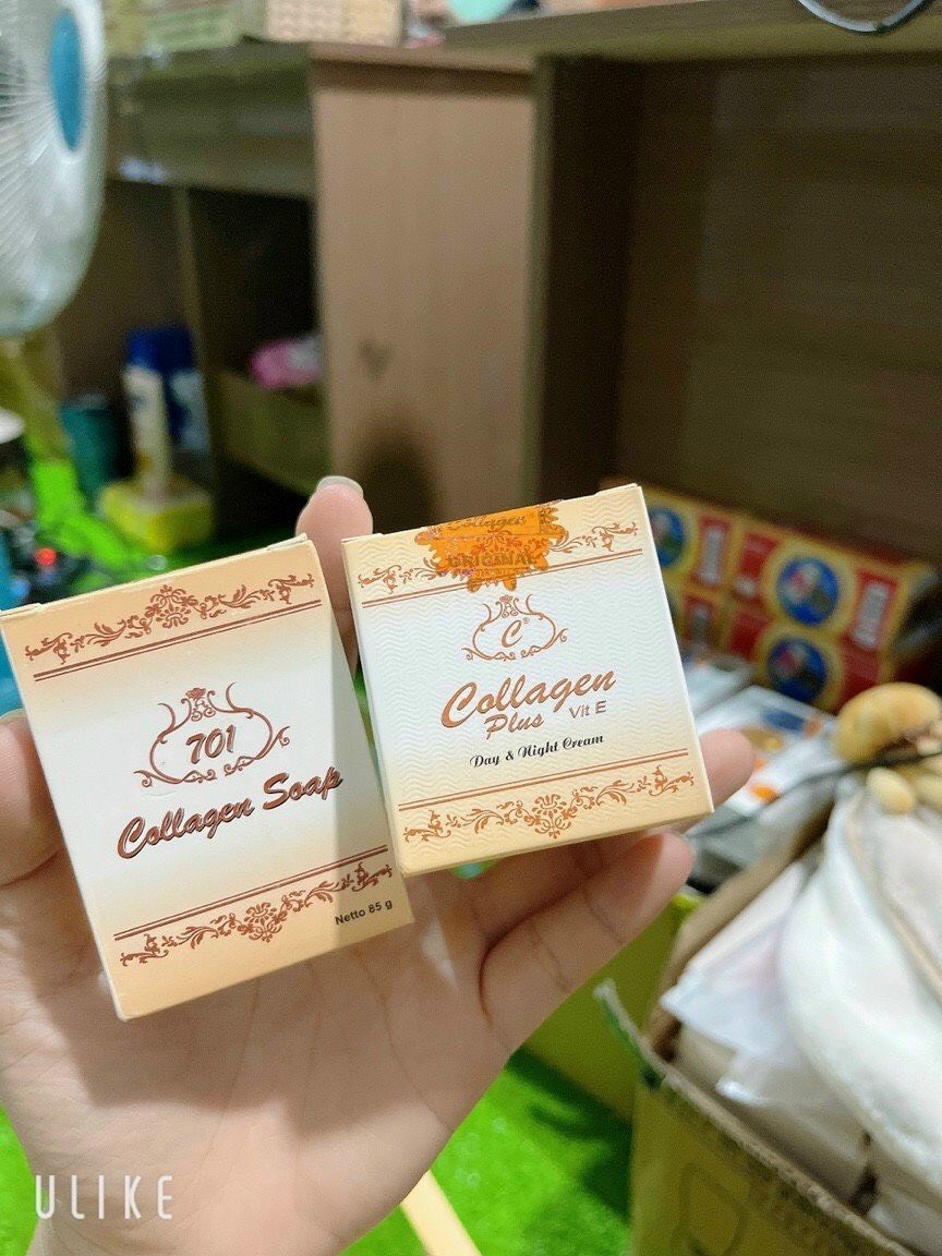 Kem collagen plus vit e Thai Lan