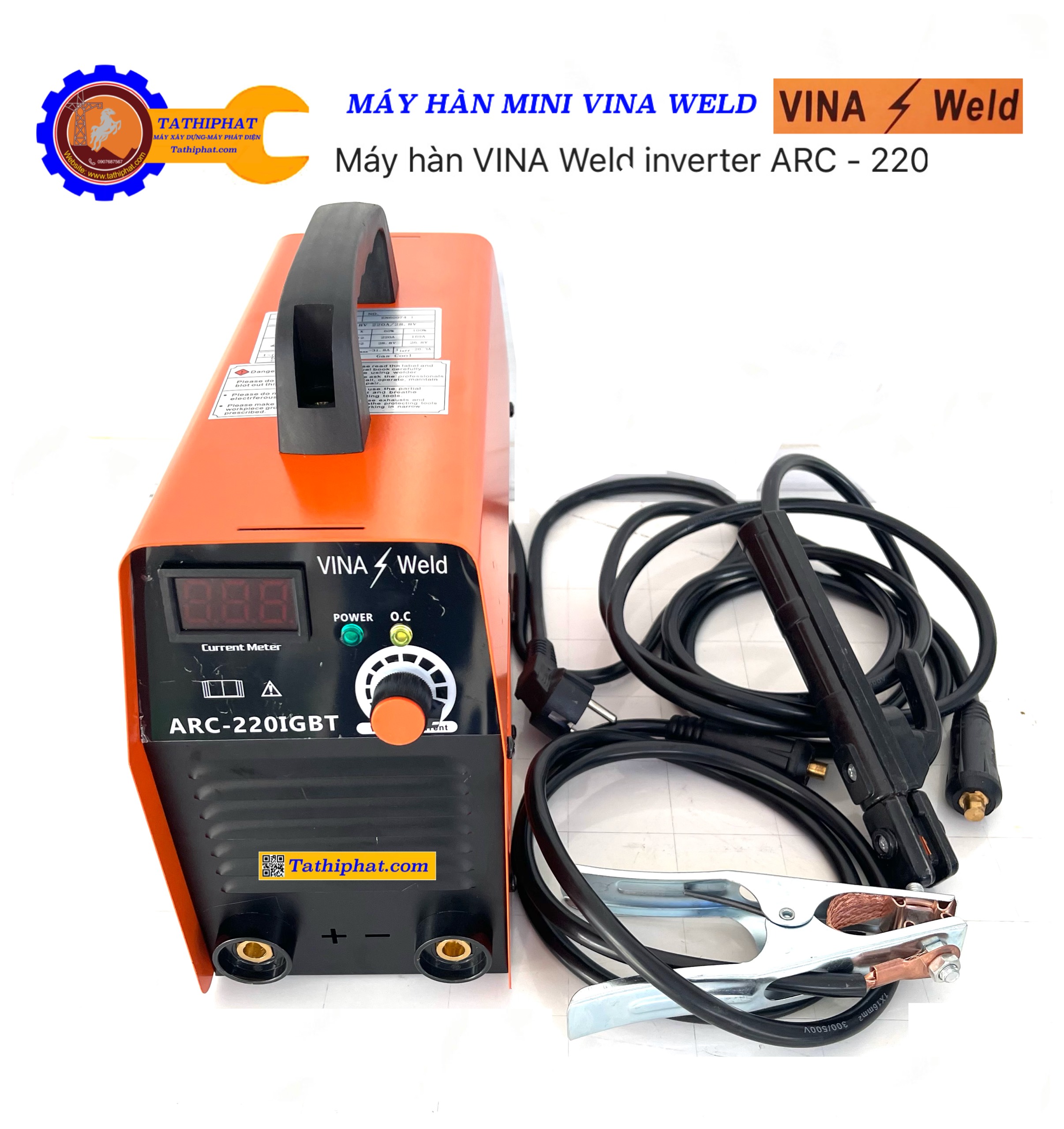 Máy Hàn que ” ViNa Weld” ARC-220IGBT
