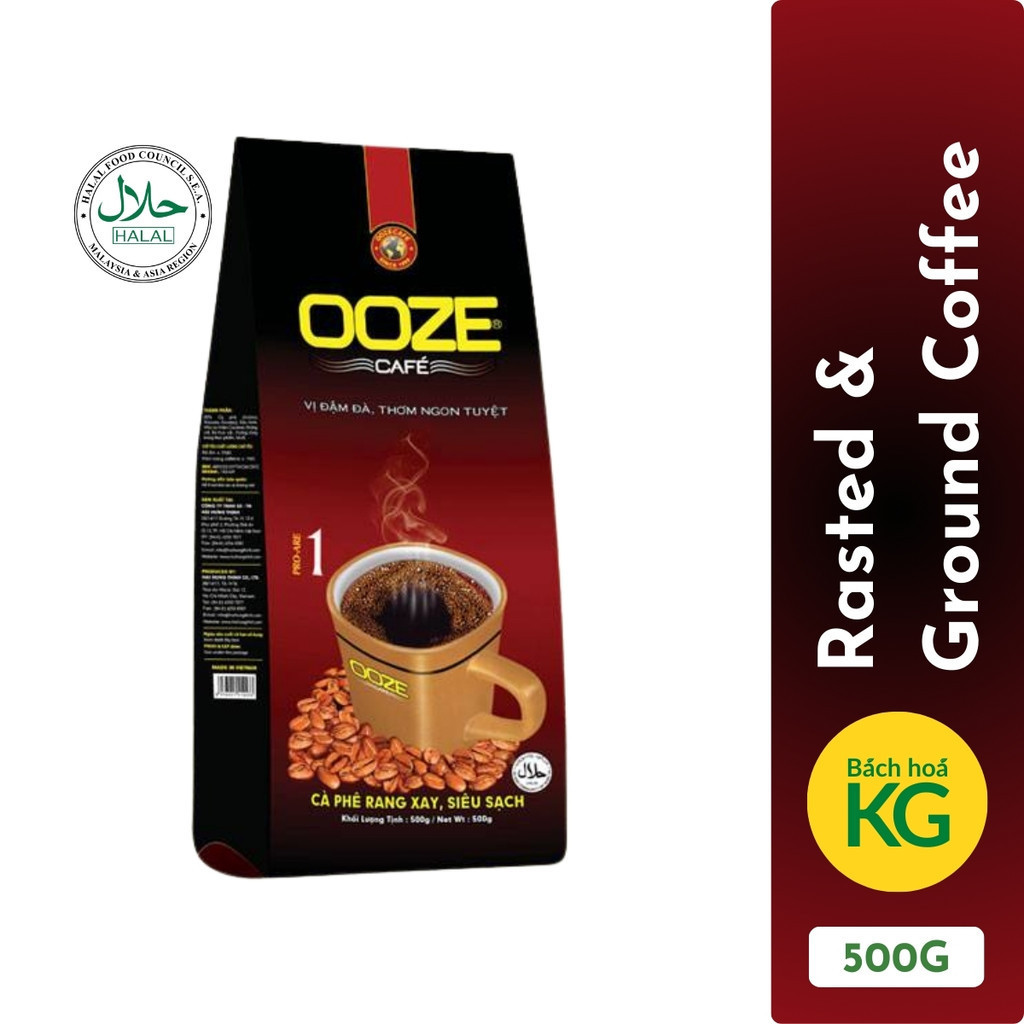 HALAL] Vietnam Coffee OOZE 500g Ground Coffee - Ooze Cafe Pro1