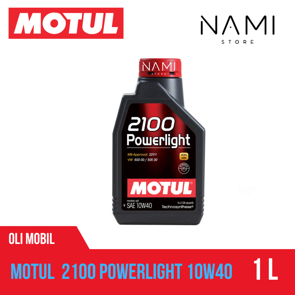 MOTUL 2100 Powerlight 10W-40 モチュール パワーライト 高出力エンジン ガソリン ディーゼル ターボ NA 化学合成油 MOTUL | 2100 Powerlight 10W40 4L Engine Oil Fully Synthetic Engine