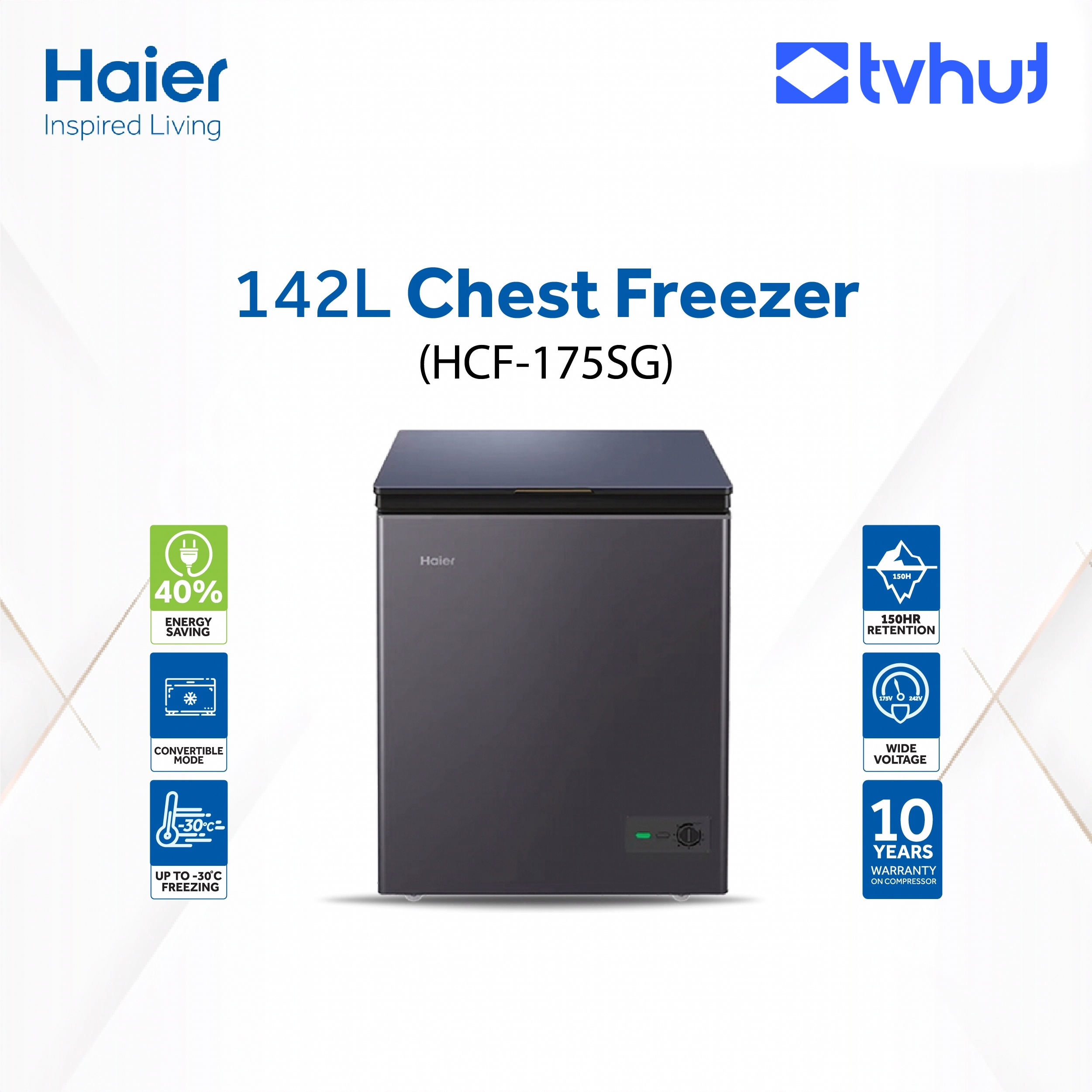 Haier%20HCF-175SG%20142%20Liter%20Chest%20Freezer%20-%20Image%204