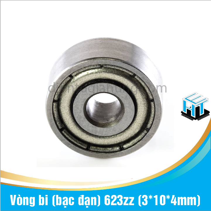 Combo 2 cái Vòng bi (bạc đạn) 623zz kích thước(3*10*4mm)(2 cái)