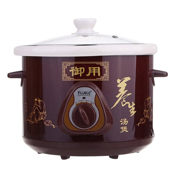Nồi kho cá fujika fj-kc25 - màu nâu - hàng chính hãng