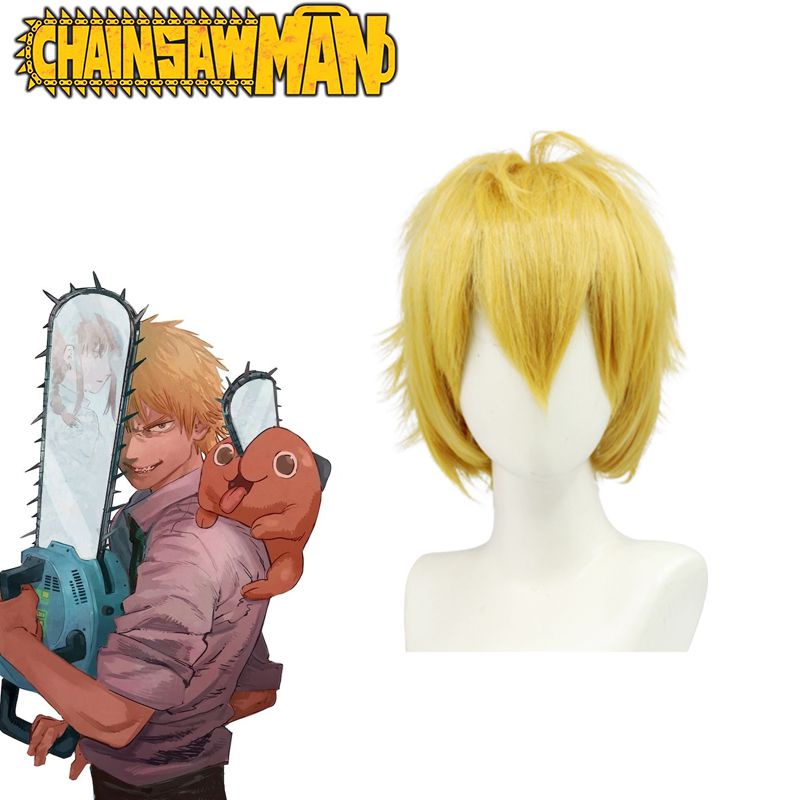 Denji Cosplay Costume Anime Chainsaw Man Denji Cosplay Costumes Wig Public  Safety Devil Hunter Halloween Cosplay